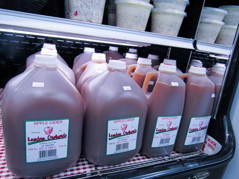 Local apple cider