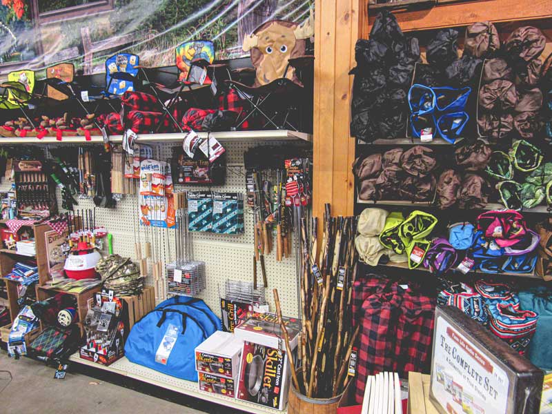 Image slideshow of things for camping